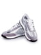 Комбіновані сіро-сріблясті кросівки | 6801634 | фото 4