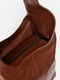 Шкіряна коричнева сумка-шопер | 6801719 | фото 4