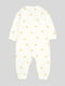 Белый пижамный человечек в принт-солнца | 6774643 | фото 5