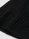 Черные трикотажные брюки в рубчик | 6801754 | фото 2