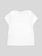 Базовая белая футболка с принтом | 6801834 | фото 2