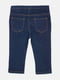 Темно-синие джинсы на резинке | 6801883 | фото 2