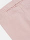 Хлопковые светло-розовые шорты | 6801927 | фото 3