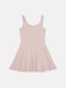 Світло-рожева сукня на бретелях | 6801947 | фото 2