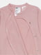 Розовая пижама-комбинезон с рисунком | 6802026 | фото 3