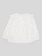 Біла бавовняна блуза в принт | 6802029 | фото 2