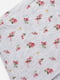 Сірі бавовняні труси-шорти з квітковим принтом | 6802079 | фото 3