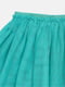 Пышная зеленая юбка с блестками и подкладкой | 6802085 | фото 3