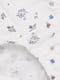 Белые хлопковые трусы с цветочным принтом | 6802104 | фото 3