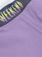 Фиолетовые боксеры с резинкой в принт | 6802111 | фото 3
