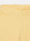 Шорты желтые из фактурной хлопковой ткани | 6802115 | фото 3