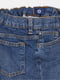 Джинсовые синие шорты с потертостями | 6802125 | фото 4