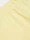 Бавовняні жовті шорти | 6802144 | фото 3