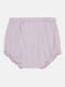 Короткие хлопковые шорты светло-фиолетового цвета | 6802160 | фото 2