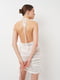 Белое полупрозрачное платье с открытой спиной | 6802311 | фото 3