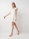 Белое платье на бретелях | 6802332 | фото 2