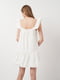 Белое платье на бретелях | 6802332 | фото 3
