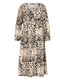 Сукня-міді "на запах" з леопардовим принтом | 6802419 | фото 3