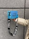 Блакитна голографічна сумка крос-боді | 6803608 | фото 8
