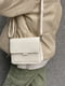 Біла сумка крос-боді на широкому ремінці | 6803610 | фото 8