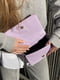 Фіолетова маленька сумка-клатч на ланцюжку | 6803619 | фото 9