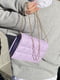 Фіолетова маленька сумка-клатч на ланцюжку | 6803619 | фото 3