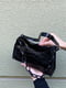 Чорна маленька сумка-багет під рептилію | 6803620 | фото 3