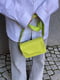 Зелена сумка крос-боді на широкому ремінці | 6803622 | фото 8