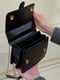 Чорна класична сумка через плече на ланцюжку | 6803624 | фото 4