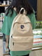 Рюкзак молочного кольору з малюнком | 6803631 | фото 8