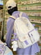 Бежевий рюкзак з щільної тканини | 6803634 | фото 5