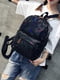 Чорний великий голографічний рюкзак | 6803657 | фото 10