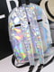 Золотистий голографічний блискучий рюкзак | 6803661 | фото 5