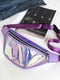 Фіолетова голографічна поясна сумка | 6803677 | фото 3