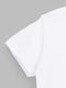Бавовняна біла футболка з принтом | 6802649 | фото 4