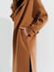 Пальто коричневе | 6802805 | фото 3