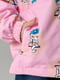Куртка демісезонна рожева в принт | 6803086 | фото 4