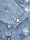 Джинсова блакитна куртка | 6803097 | фото 4