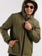Стильна демісезонна куртка оливкового кольору | 6803136 | фото 6