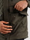 Куртка кольору хакі з карманами | 6803206 | фото 5