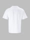 Біла трикотажна футболка з принтом | 6803253 | фото 3