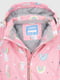 Куртка демісезонна рожева в принт | 6803307 | фото 2