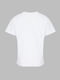 Трикотажна біла футболка з принтом | 6803323 | фото 2