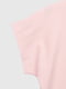 Трикотажна рожева футболка з принтом | 6803331 | фото 3