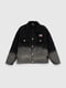 Джинсова чорно-сіра куртка | 6803395