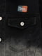 Джинсова чорно-сіра куртка | 6803395 | фото 3