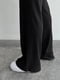 Базові чорні штани вільного фасону | 6803806 | фото 3