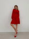 Червона сукня А-силуету “на запах” | 6804007 | фото 2