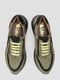 Кросівки з нубуку оливкового кольору | 6804050 | фото 6