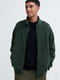 Зеленая куртка на молнии из искусственного меха | 6729735 | фото 5